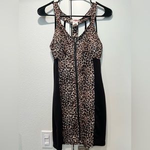 NaRanka Leopard Print Dress